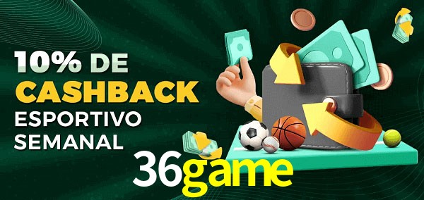 10% de bônus de cashback na 36game